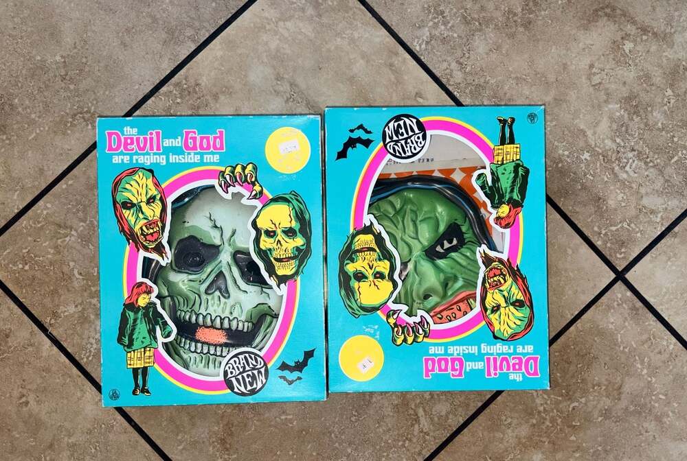 Brand New The Devil and God Are Raging Inside Me Limited Edition Halloween Set